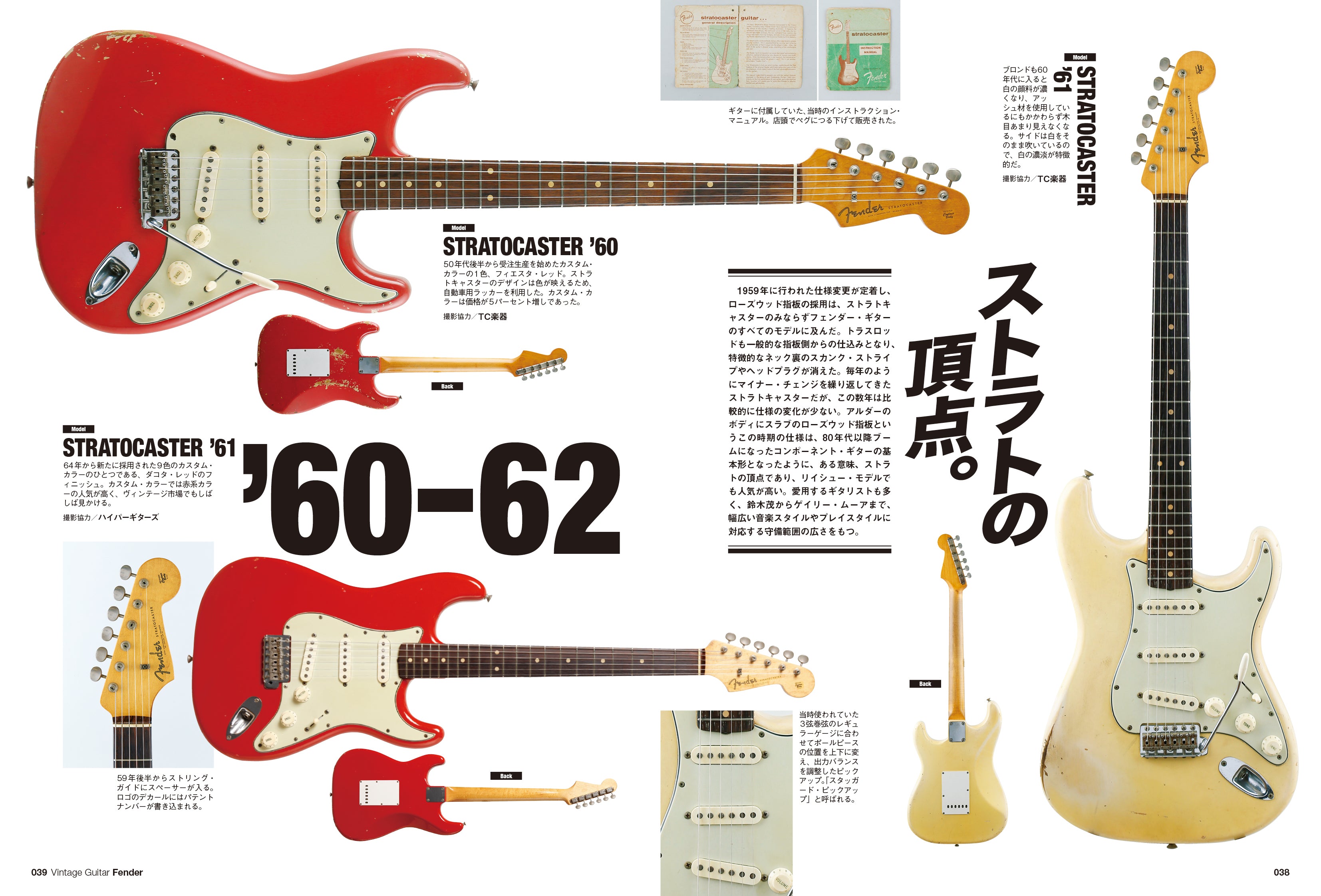 【復刻版】Vintage Guitars Fender Guitar Catalog