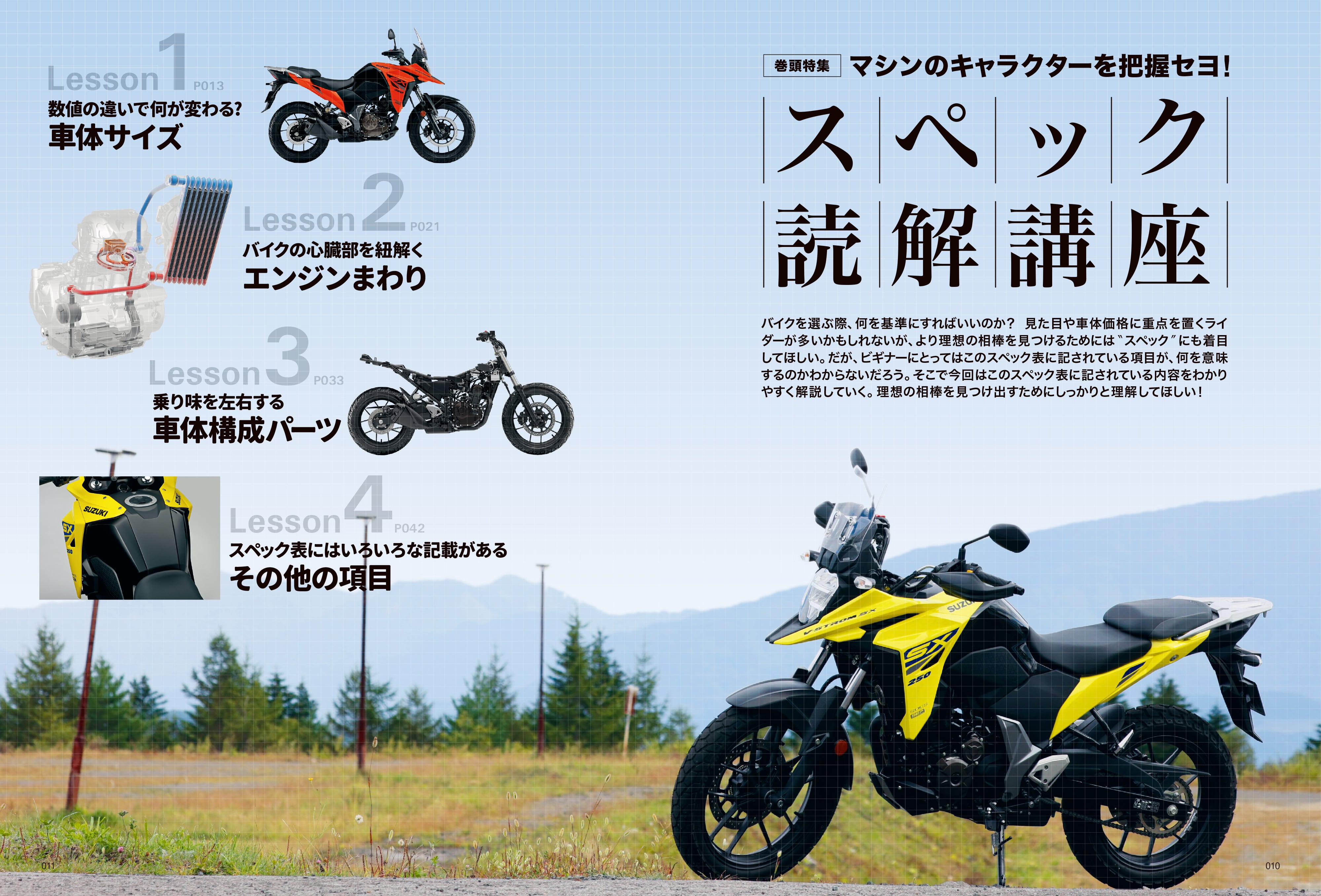 タンデムスタイル 2023年12月号 Vol.259「スペック読解講座」(2023/10/24発売)