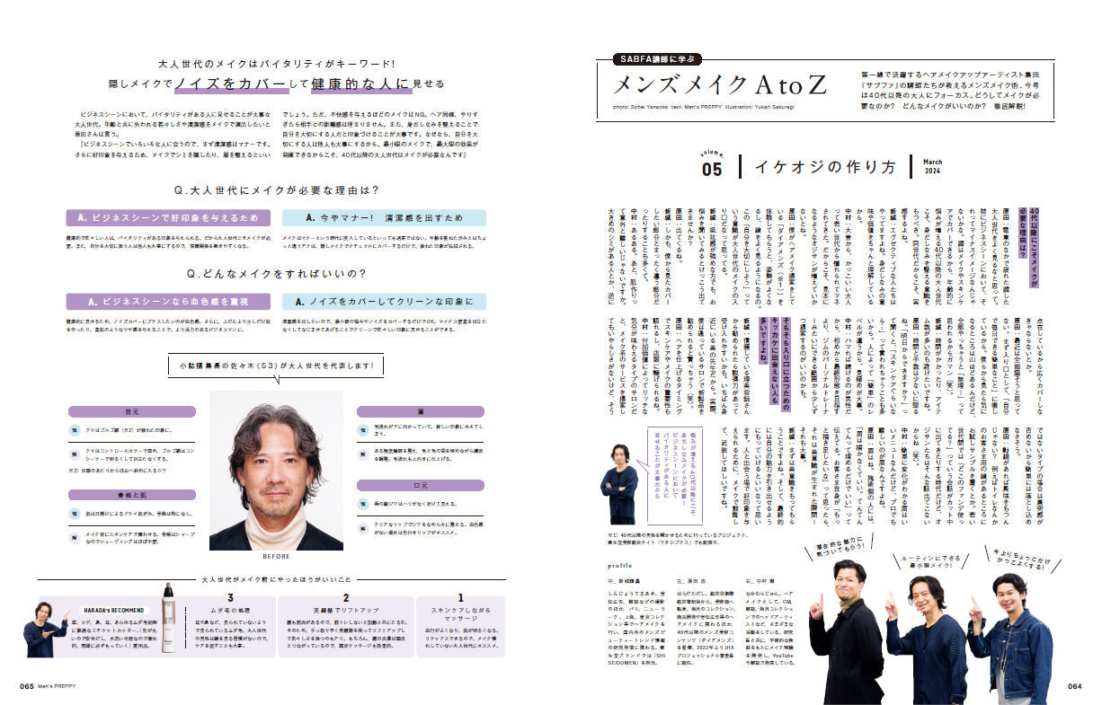 Men's PREPPY 2024年3月号【Cover & Special Interview INI】(2024/2/1発売)
