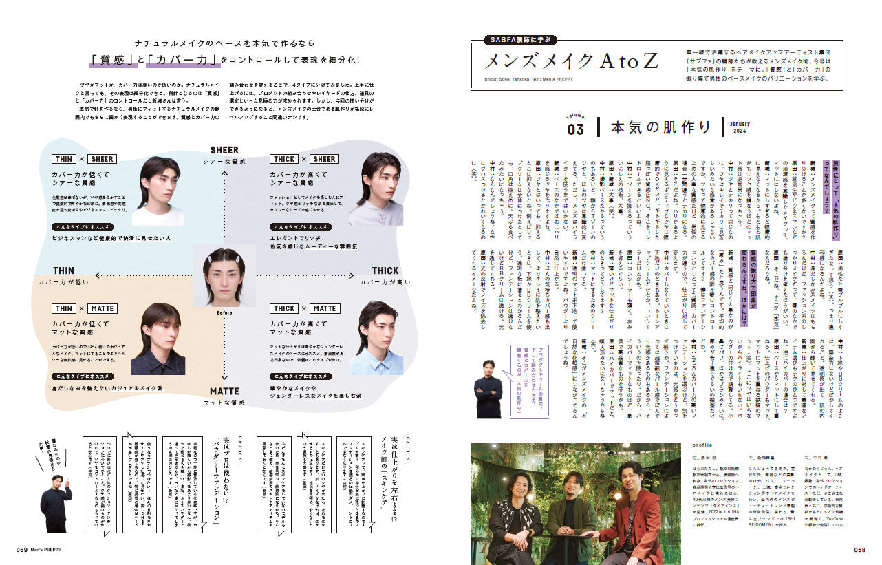 Men's PREPPY 2024年1月号【Cover & Special Interview Travis Japan】(2023/12/1発売)