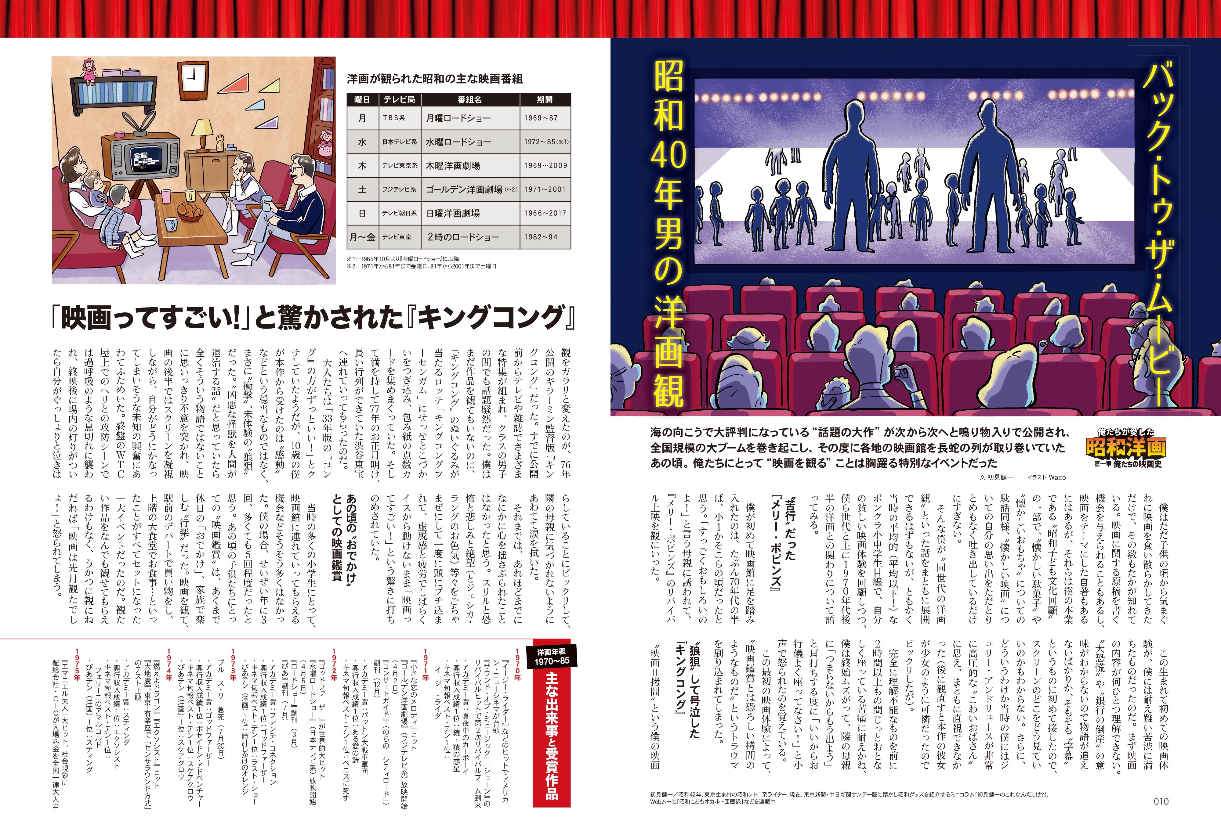 昭和40年男 2024年6月号 Vol.85「俺たちが愛した昭和洋画」(2024/5/11発売)