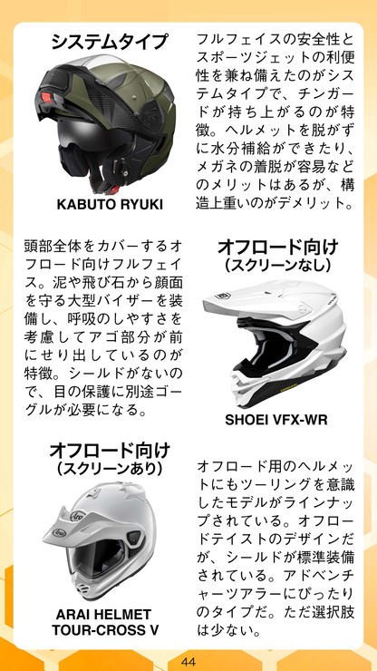 【電子版のみ商品】MOTORCYCLE LIFE TOOLS Vol.1『フルフェイスヘルメットガイド』（2026/4/25発売）