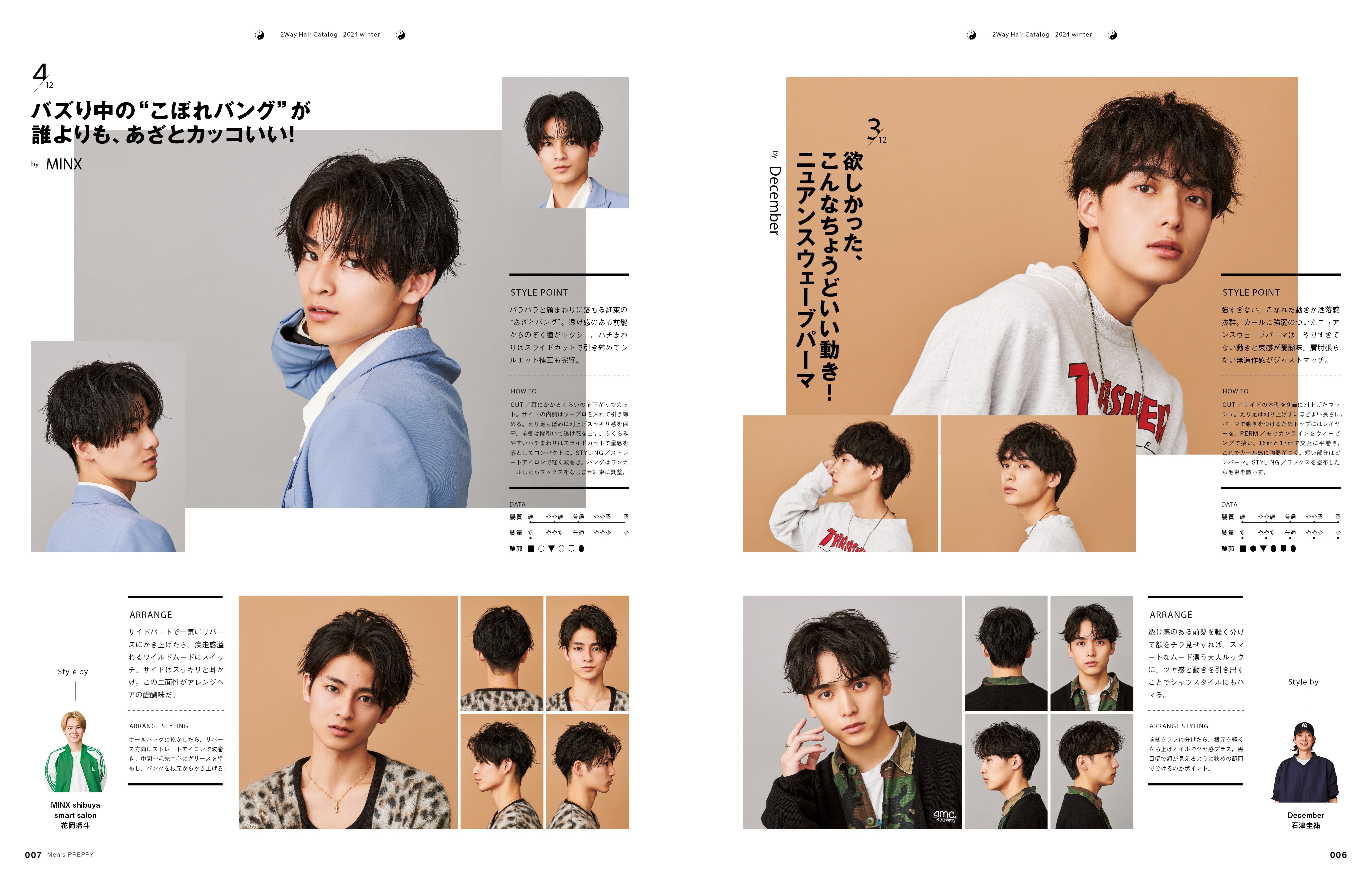 Men's PREPPY プラス メンズヘアメイクBOOK VOL.7【Cover &Special Issue:高橋恭平・大橋和也（なにわ男子） Special Model:中村海人（Travis Japan)】（2023/12/18発売）