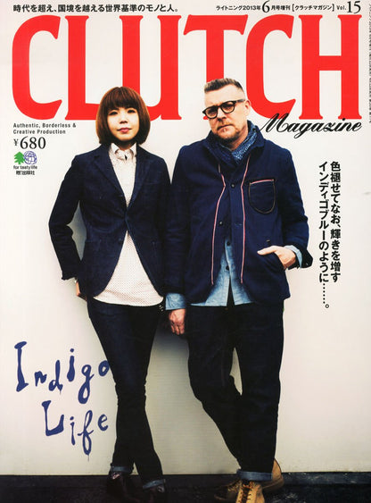 CLUTCH Magazine Vol.15 2013年6月号「Indigo life」(2013/4/22発売)*