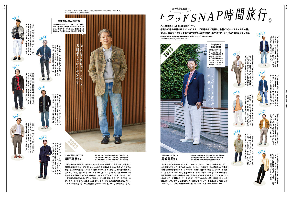 2nd 2023年12月号 Vol.200「創刊200号記念、アメトラ特大号 紺ブレを語ろう。」（2023/10/16発売）