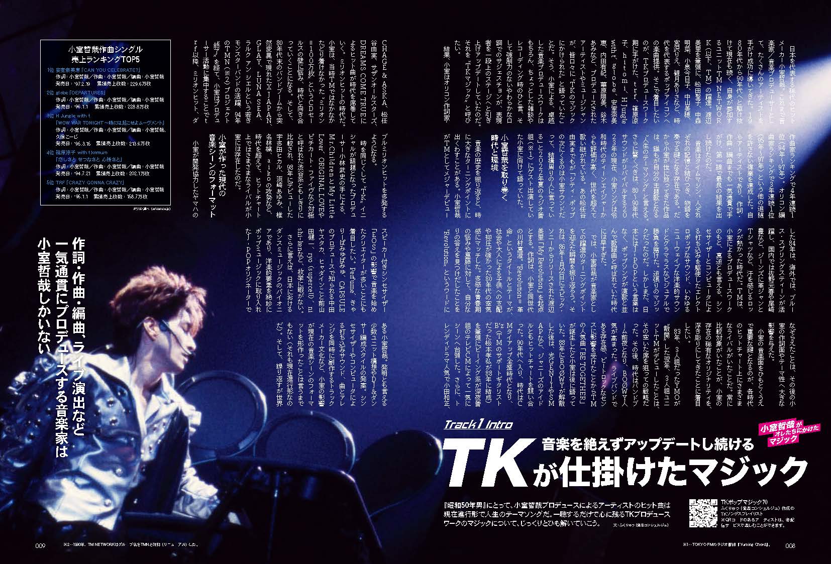 昭和50年男 Vol.021「小室哲哉がオレたちにかけたマジック」（2023/2/10発売）