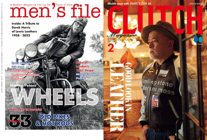 CLUTCH Magazine 2026年2月号 Vol.102「レザージャケットポートレート」＋ men's file33 （2025/12/24発売）
