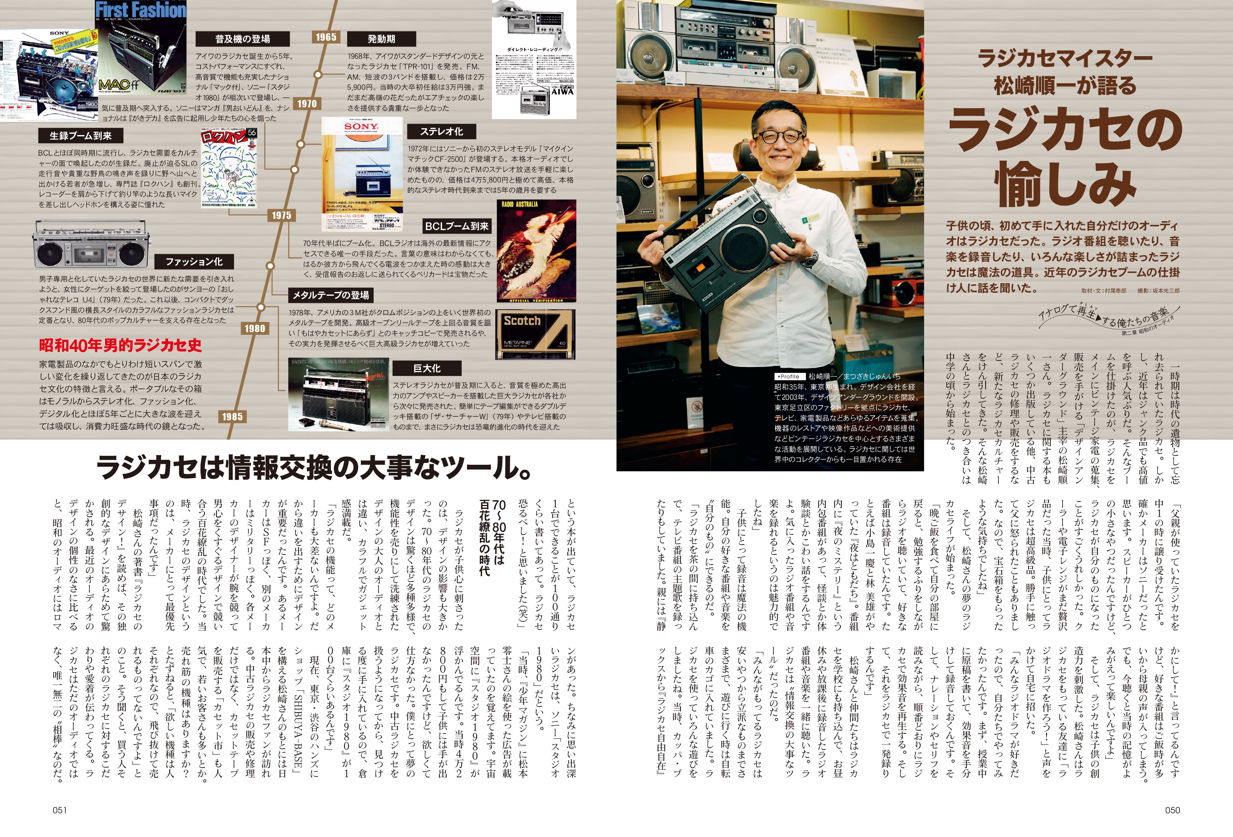 昭和40年男 2024年2月号 Vol.83「アナログで再生する俺たちの音楽」（2024/1/11発売）