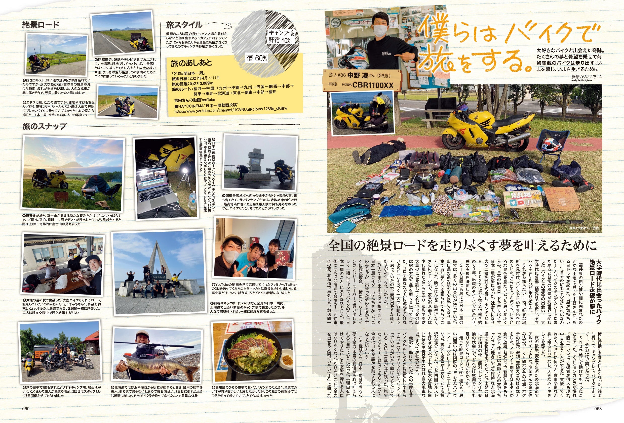 タンデムスタイル 2022年5月号 No.240「奥深き中間排気量の世界 401cc～899cc」(2022/3/24発売）